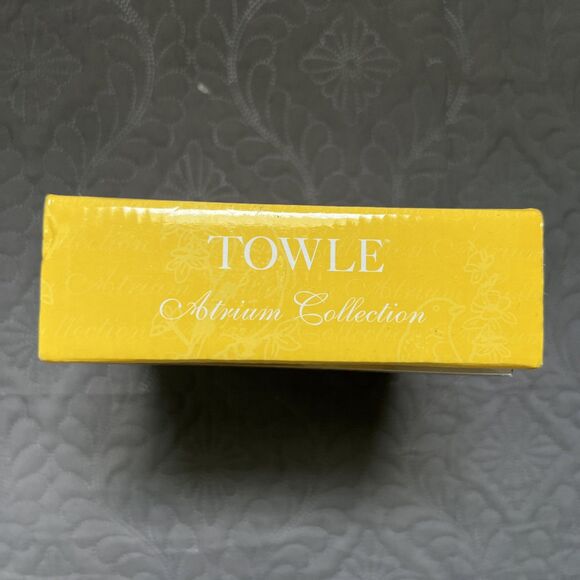 Towle Atrium Stainless Steel Cocktail Fork (Set of Four) NIB Home Dessert Silver - Picture 8 of 9